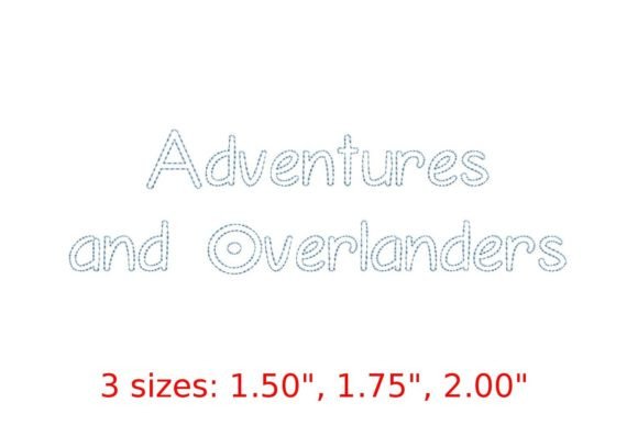 Adventures Bean Font: A Designer’s Stitch Test