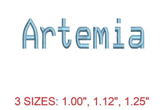Artemia Embroidery Font: A Boutique Sweatshirt Review