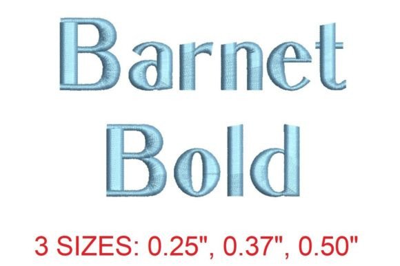 Barnet Bold Embroidery Font: A Designer’s Review