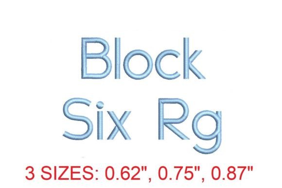 Block Six Rg Embroidery Font: A Designer’s Seasonal Review