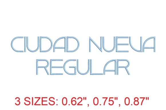 Ciudad Nueva RG Embroidery Font: A Designer’s Holiday Seasonal Review