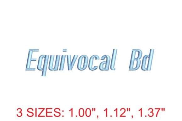 Equivocal BD Embroidery Font: A Craft Fair Designer’s Honest Review