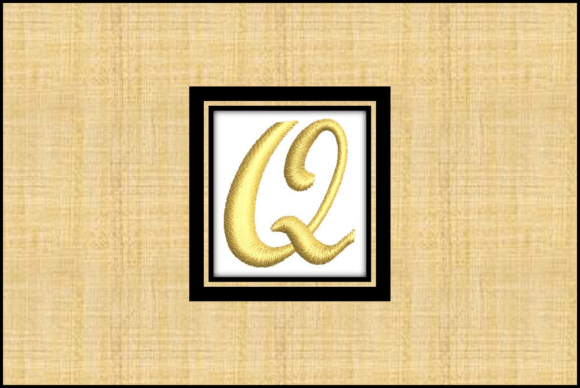 Gold Letter Q: A Designer’s Review for Personalized Embroidery Gifts