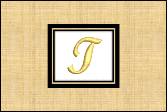 Gold Letter T: A Designer’s Review for Boutique Sweatshirt Embroidery