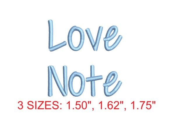 Love Note Embroidery Font: A Designer’s Review for Small Business Branding