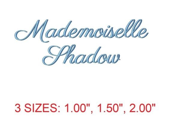 Mademoiselle Shadow Font Review