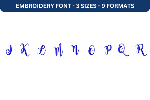Magnolia Sky Font Upper J to R: Apparel Review