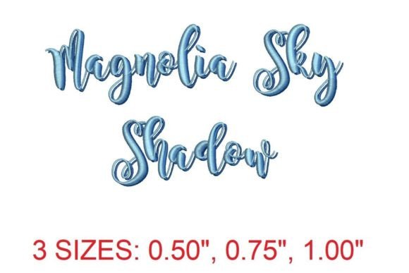 Magnolia Sky Shadow Font: A Boutique Review