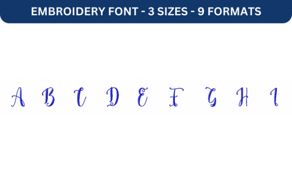 Melany Script Font Upper A to I: Holiday Review